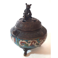 Cloisonné wierookbrander